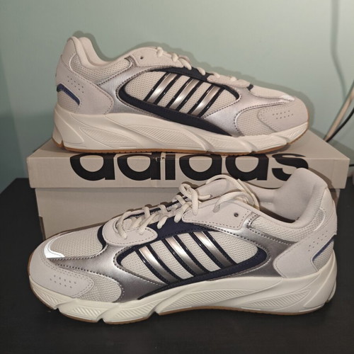Adidas Crazychaos 2000 new athletic shoes size 45 white and silver