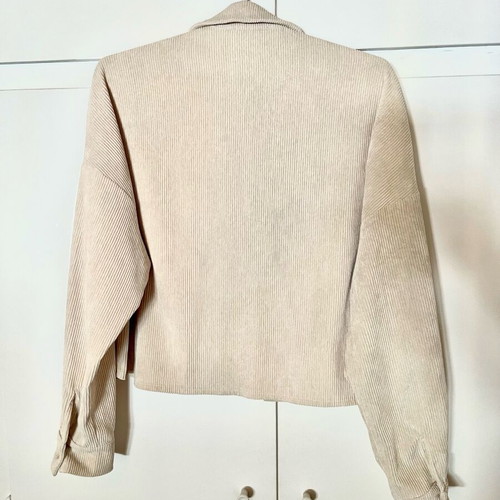 Moutaki Overshirt corduroy beige like new with large pockets