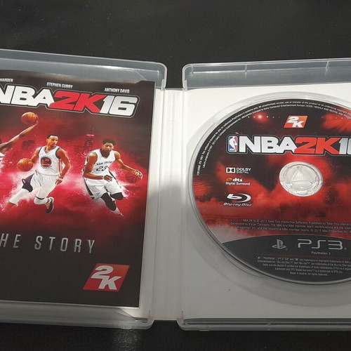NBA 2K16 PS3 game used, sports