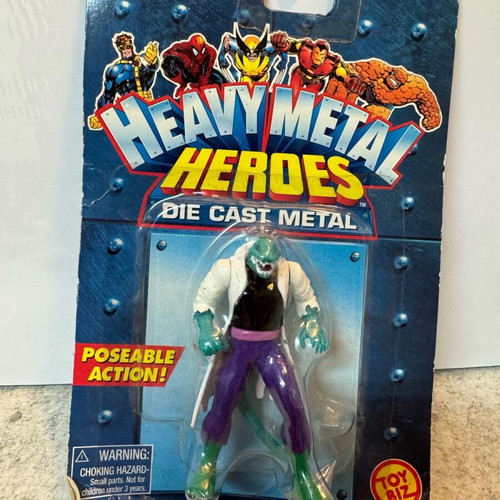 Marvel Toy Biz Lizard Man Heavy Metal Cast 1997 new