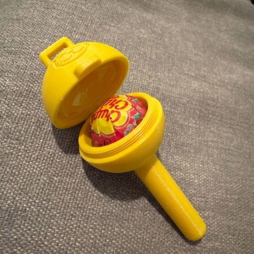 Chupa Chups holder set like new, red pink blue yellow