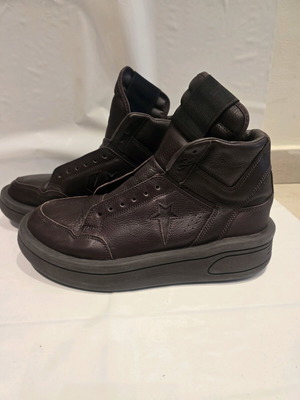 Converse x DRKSHDW TURBOWPN sneakers like new, brown, size 43