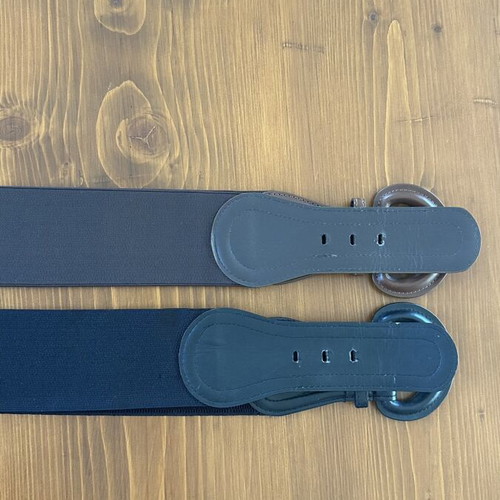 Zara belts set size M, like new, black and brown elastic