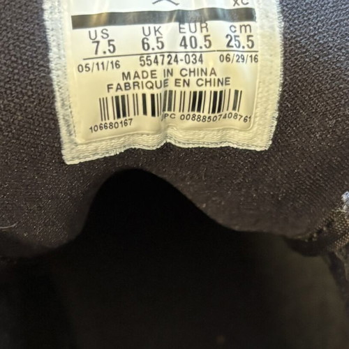 Nike Air Jordan 1 Mid sneakers used, Triple Black, size 40.5