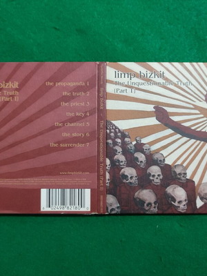 Limp Bizkit The Unquestionable Truth Part 1 CD σαν καινούργιο, rock