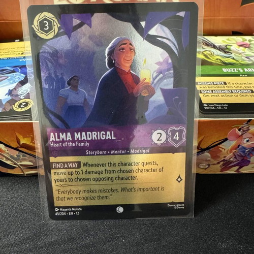 Disney Lorcana Alma Madrigal Heart of the Family card new