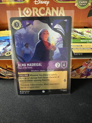 Disney Lorcana Alma Madrigal Heart of the Family card new