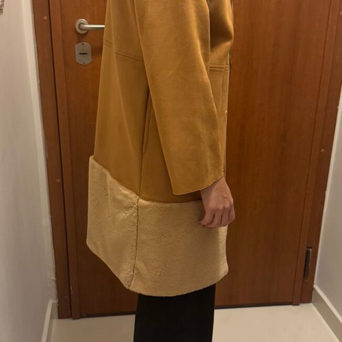 Zara coat used orange, size S/36/8
