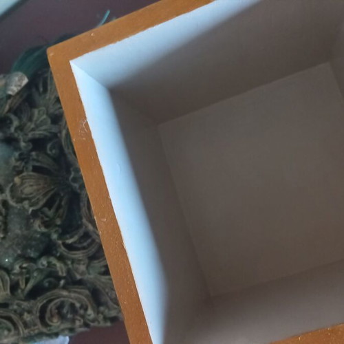 Decorative wooden box with decoupage techniques 30x20 cm new