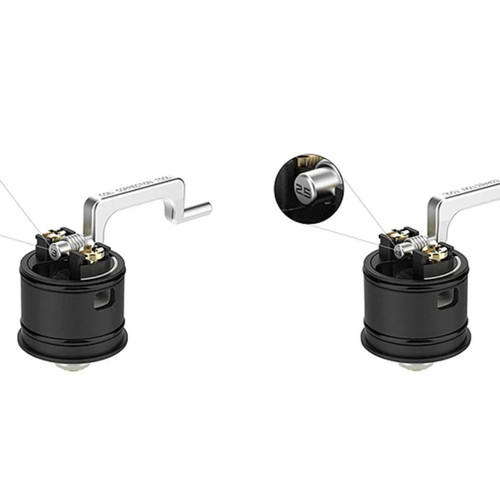 Vandy Vape Berserker MTL RDA used atomizer with 22mm & 24mm adapter rings