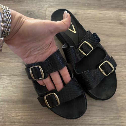 Ellie Colours leather slippers like new size 41