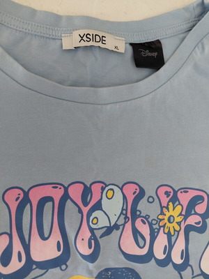 Xside Minnie Mouse Blue T-shirt XL like new with floral print