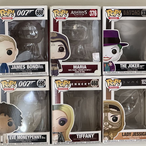 Funko Pop empty boxes set