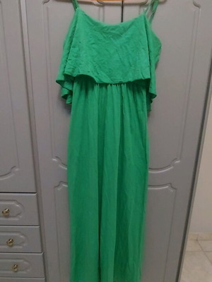 Caramela green dress like new, one size
