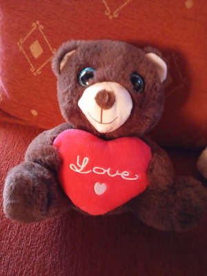 Plush teddy bear like new