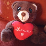 Plush teddy bear like new