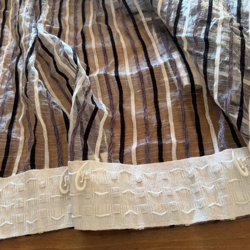 Curtain 2.60m x 2.50m like new, ready to hang