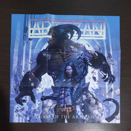 Artizan 5 CD used like new metal collection with backstage pass