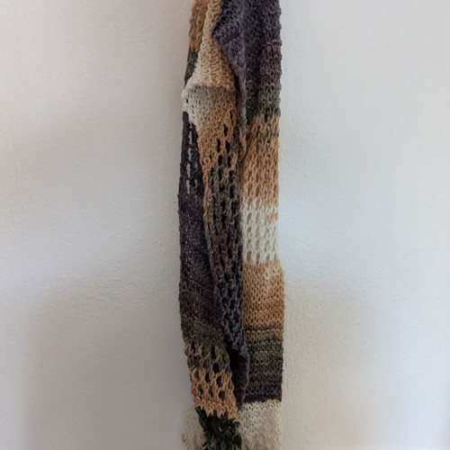 Scarf used, multicolor