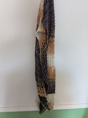 Scarf used, multicolor