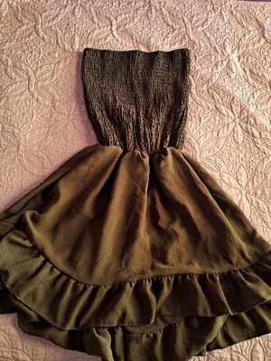 Dress2undress strapless dress shorts new, chocolate color