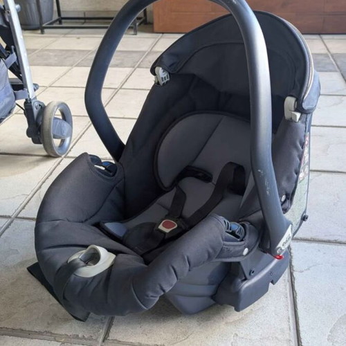 Cam 3 in 1 baby stroller used, blue, made in Italy