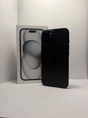 Apple iPhone 15 128GB Black with 100% Battery Health
