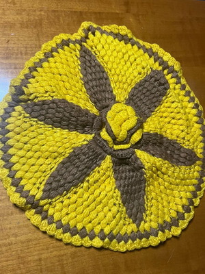 Vintage handmade chair cushion new
