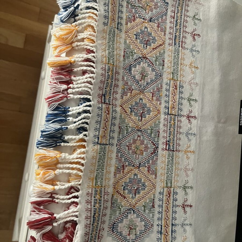 Authentic Handmade Traditional Greek Folk Art Table Runner 40x85cm