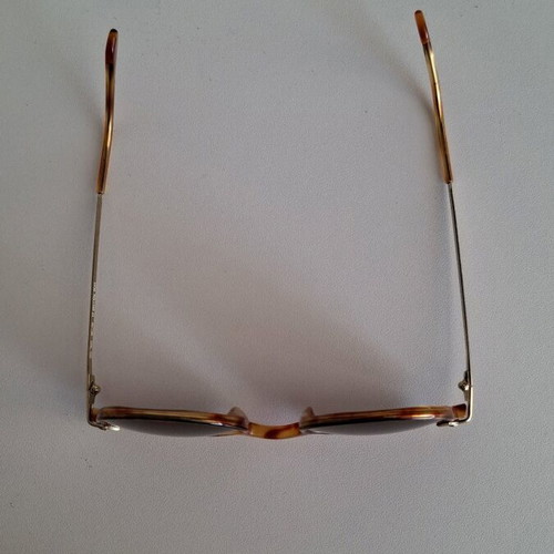 Vintage 90s Rolling sunglasses like new, brown and gold
