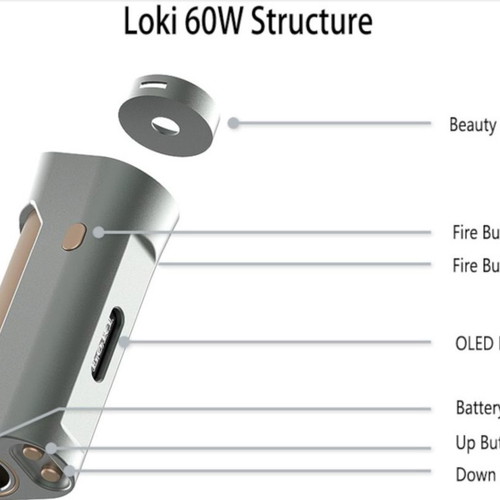 Loki Box Mod 60w By Koguovape Black