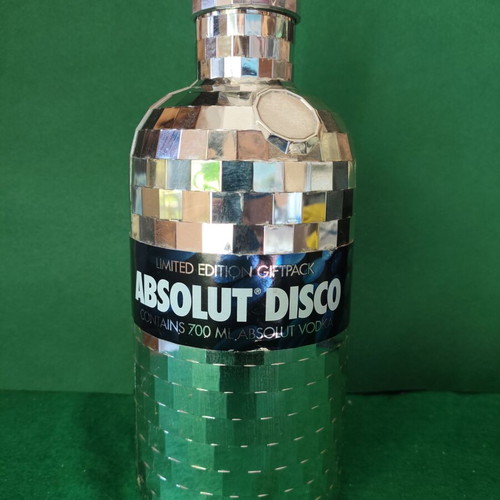 Absolut Disco Limited Edition Gift Pack 700ml άδειο, σαν καινούργιο