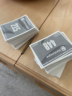 Αυτοκόλλητα Euroleague Panini 2025-2026 καινούργια