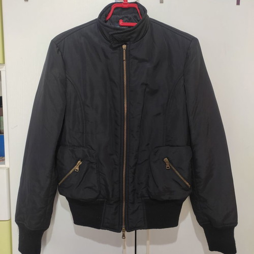 Trussardi black women's jacket used, size 42/M