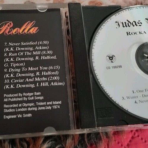 Judas Priest Rocka Rolla CD like new, metal