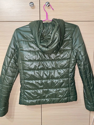 Λεπτό λαδι puffer μπουφάν