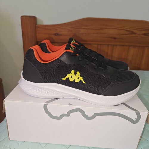Kappa Logo Boldy Kid sneakers size 39 new, black and white