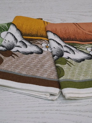 Kitchen towel set new, 3 pieces, large size