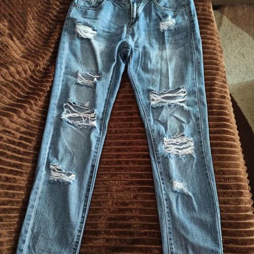 Women's jeans like new high waist size M slim fit