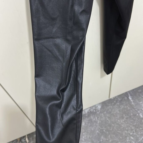Zara leather leggings used black XS without wear