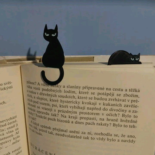 Cat bookmarks new, set of 2 pieces