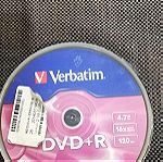  DVD άγραφα verbatim