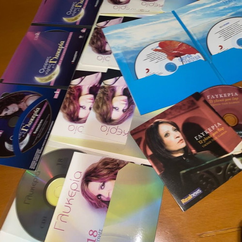 Glykeria collectible collection 13+ CDs like new, laiko