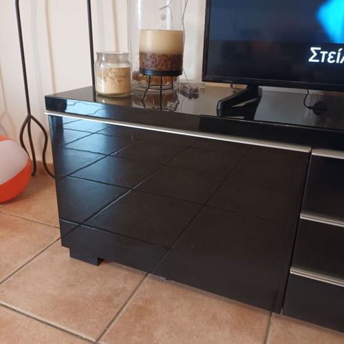 IKEA TV stand 1.80x40x50 cm, black lacquered