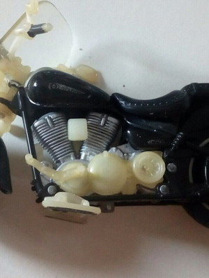 YAMAHA Drag Star миниатюра употребявана, дължина 13см