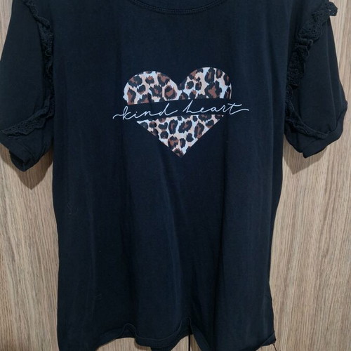 T-shirt black, size L