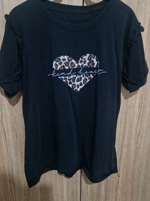 T-shirt black, size L
