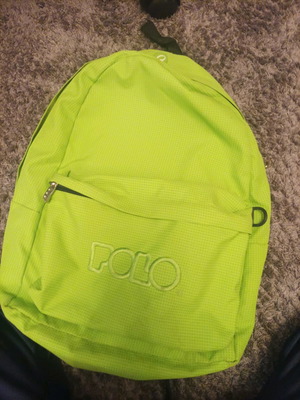 Polo green backpack used