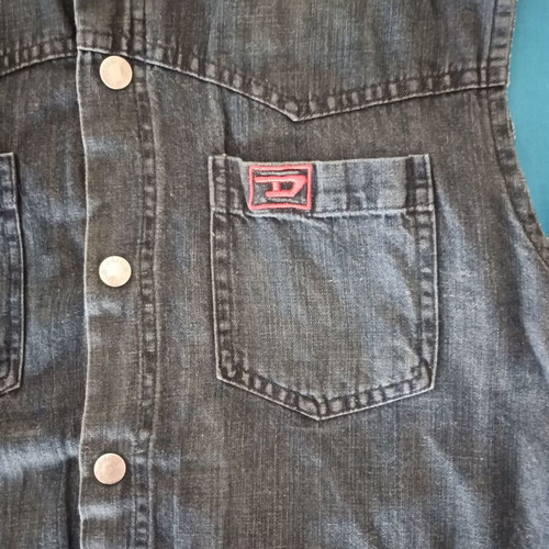 Diesel denim shirt large 100% cotton like new