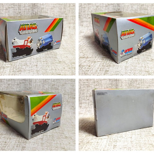 KIBI Atlas Trucks Greek toy new with box plastic and metal